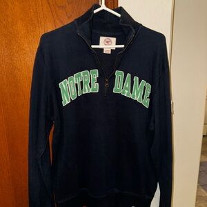 Notre Dame Quarter-Zip Pullover
